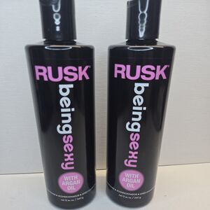 Rusk Being Sexy Conditioner With Argan Oil 12oz NEW lot of 2